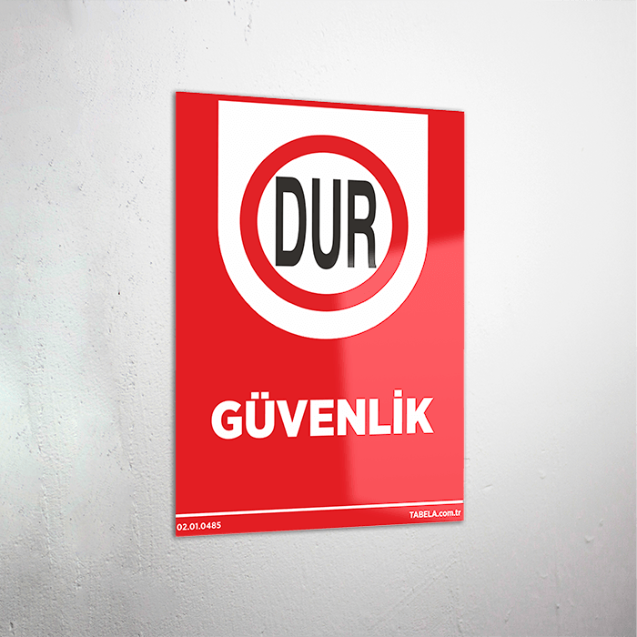 güvenlik levhaları