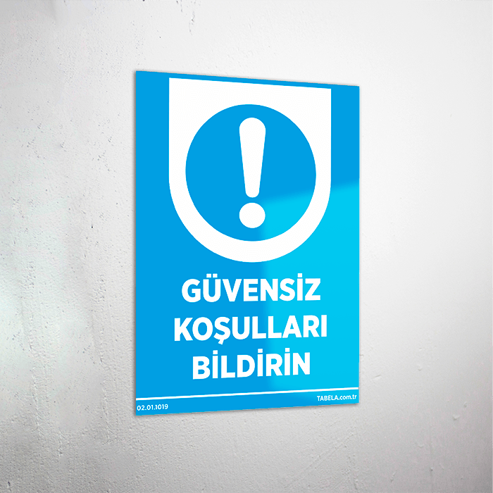 uyarı levhası