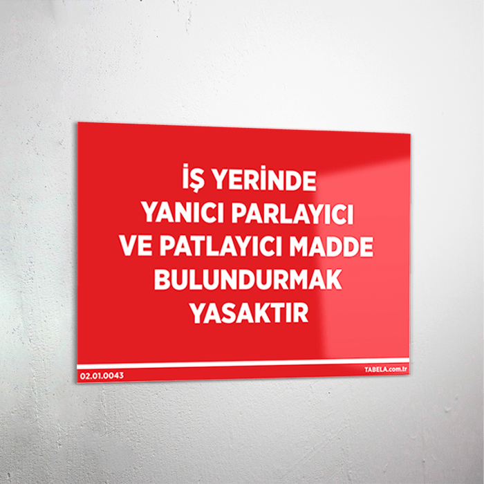 İSG Levha ve Ekipmanları