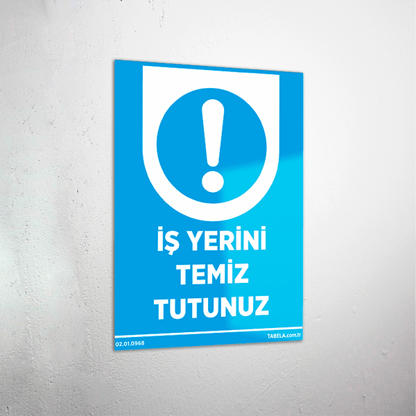 iş yeri levhası