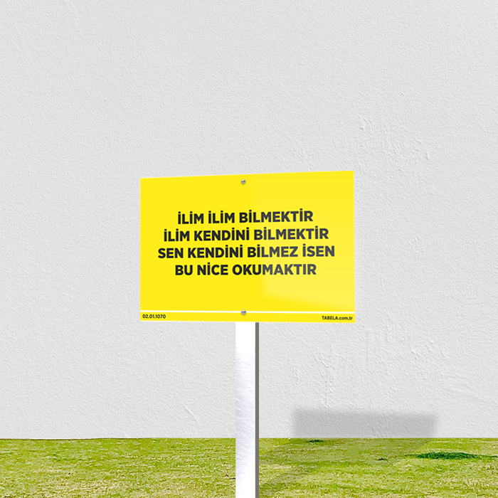 çalışan levhaları