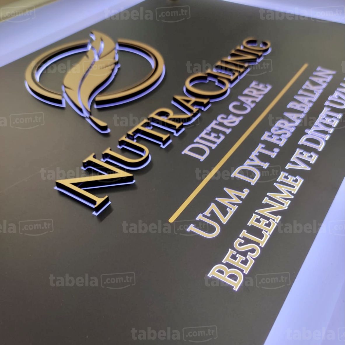 ışıklı kapı tabela modelleri