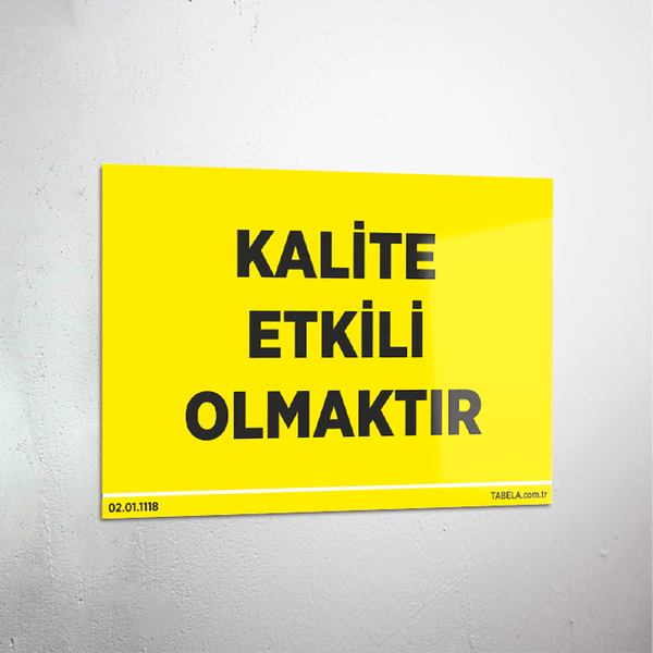 uyarı levhası