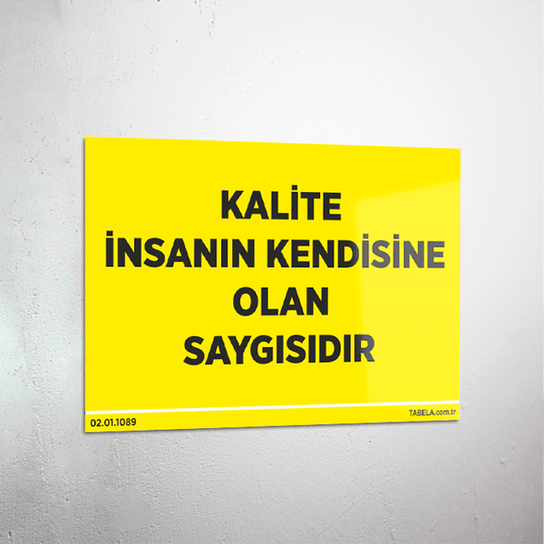 personel levhası