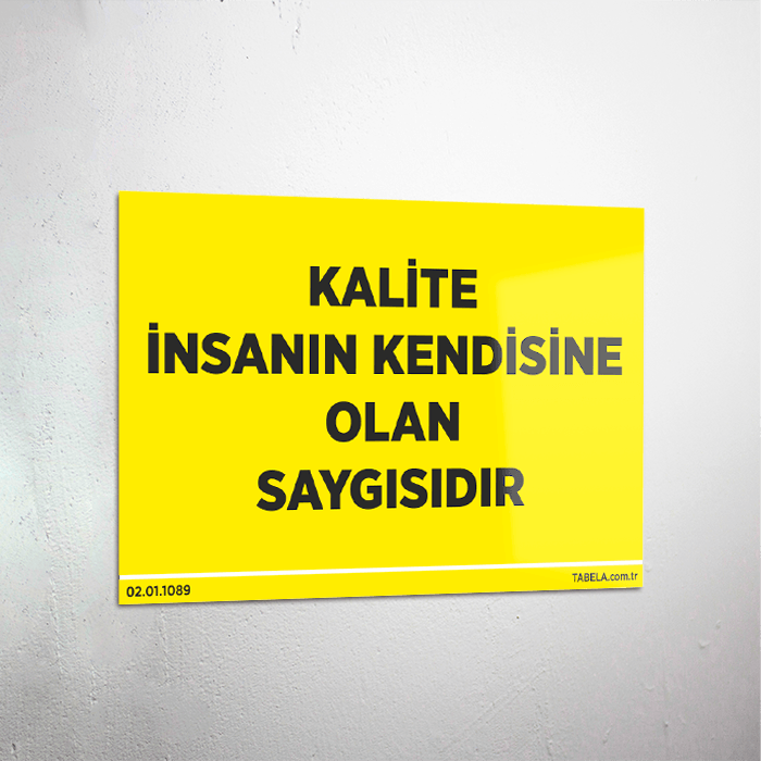personel levhası