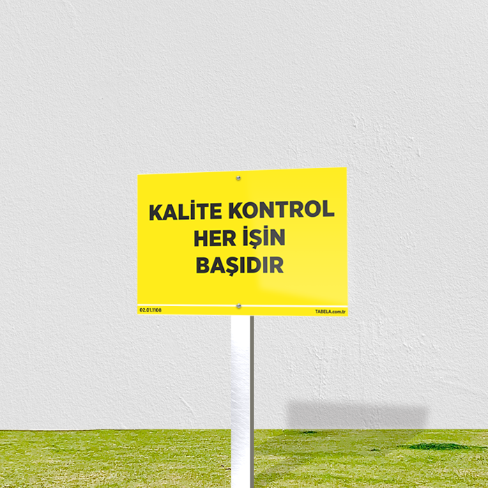 personel uyarı levhaları