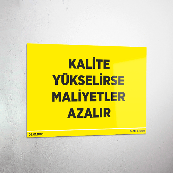 uyarı levhası