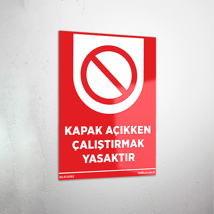 çalıştırmadan önce kontrol et