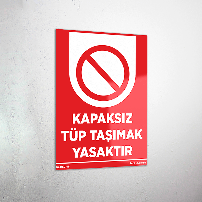 yasaktır levhası
