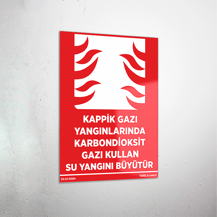 kappik gazı yangını