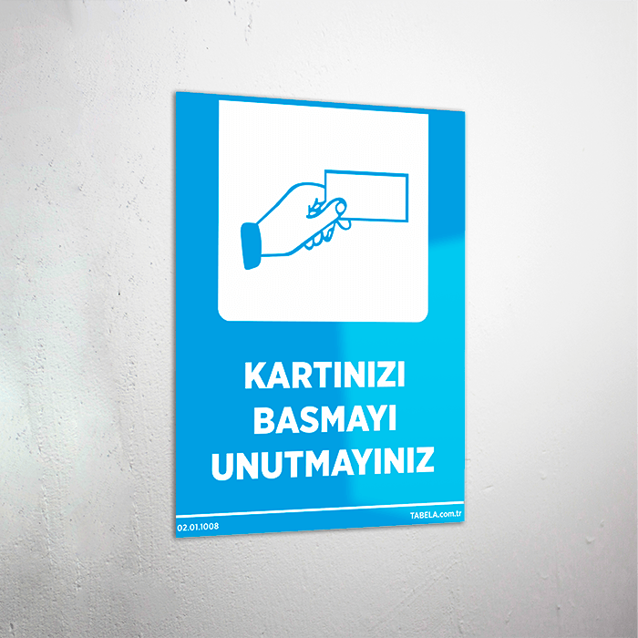 uyarı levhası