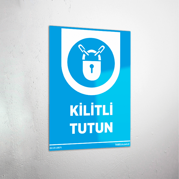 uyarı levhası