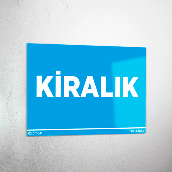 uyarı levhası