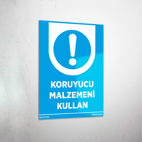 personel koruyucu levhaları