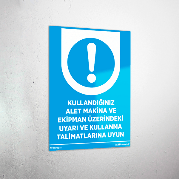 personel koruyucu levhaları