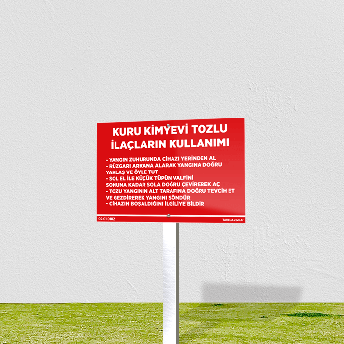 kimyevi tozlu ilaçların kullanımı