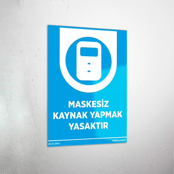yasak levhası