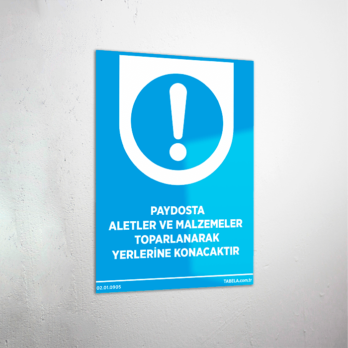 önlem levhaları