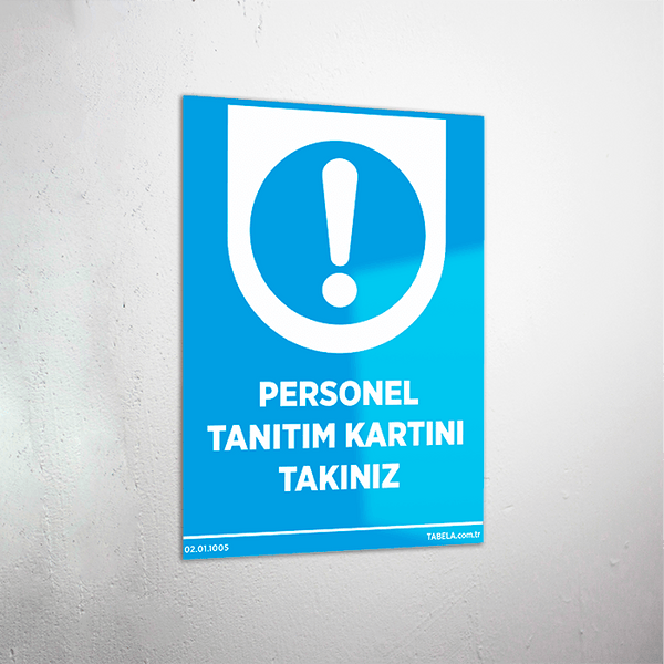 uyarı levhası