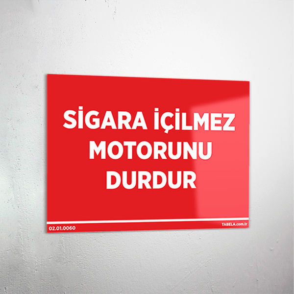 motoru durdur