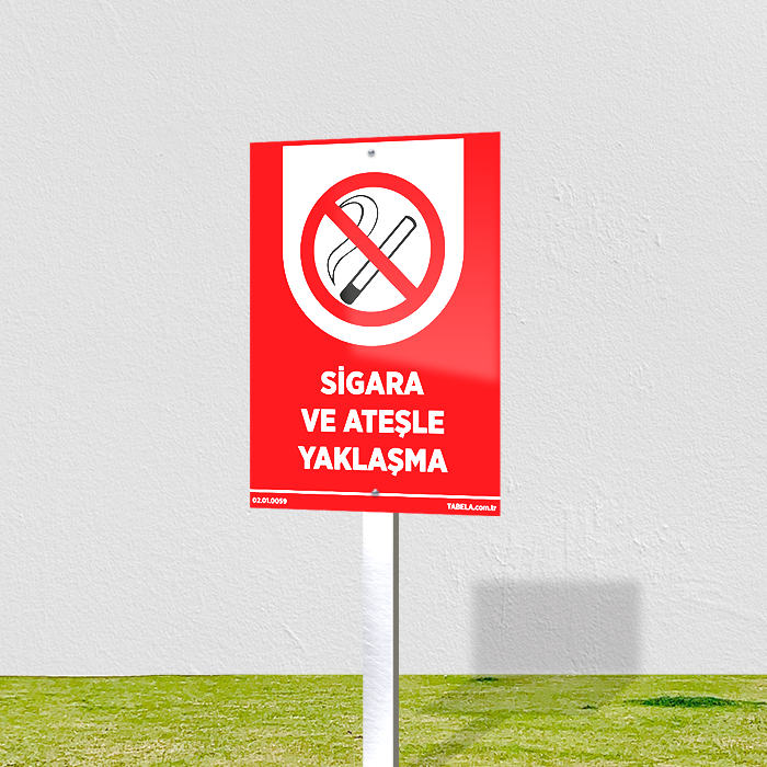 sigara içilmez levhası