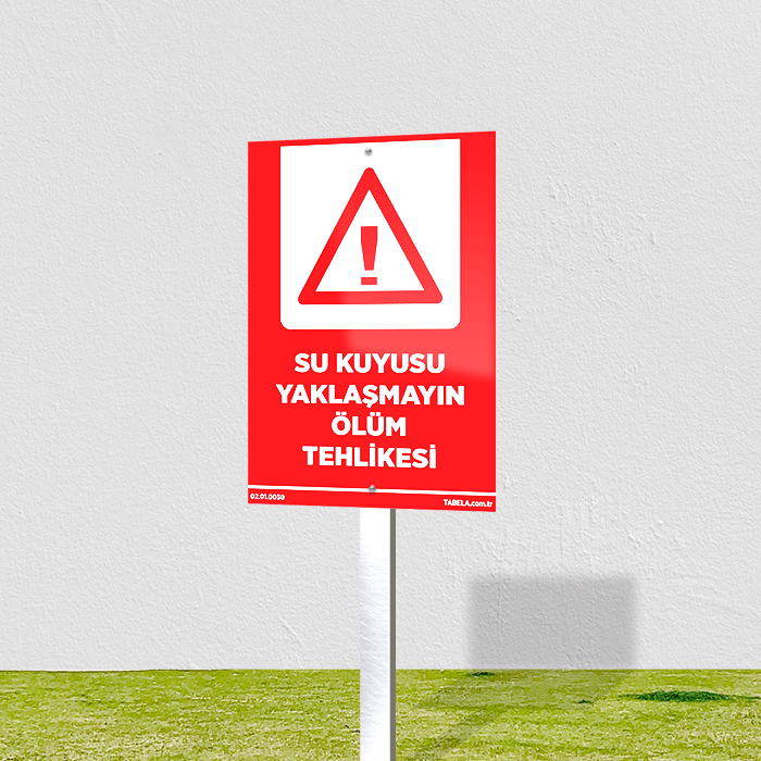 iş yeri uyarı levhası