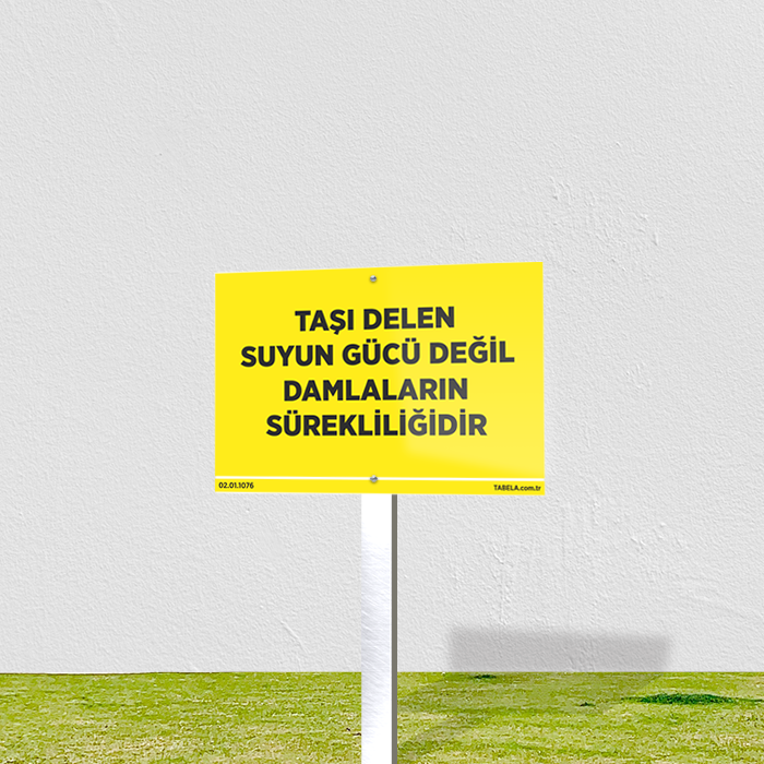 iş yeri levhaları