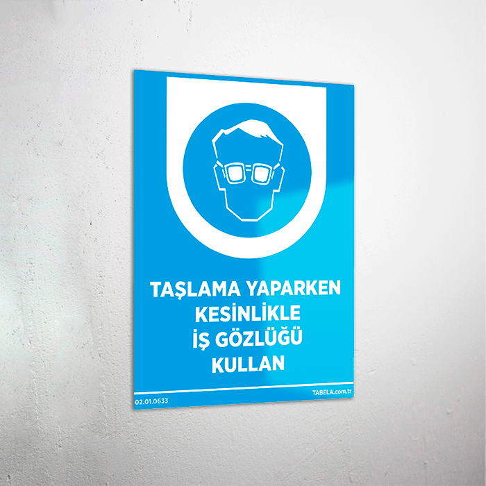 iş gözlüğü kullan