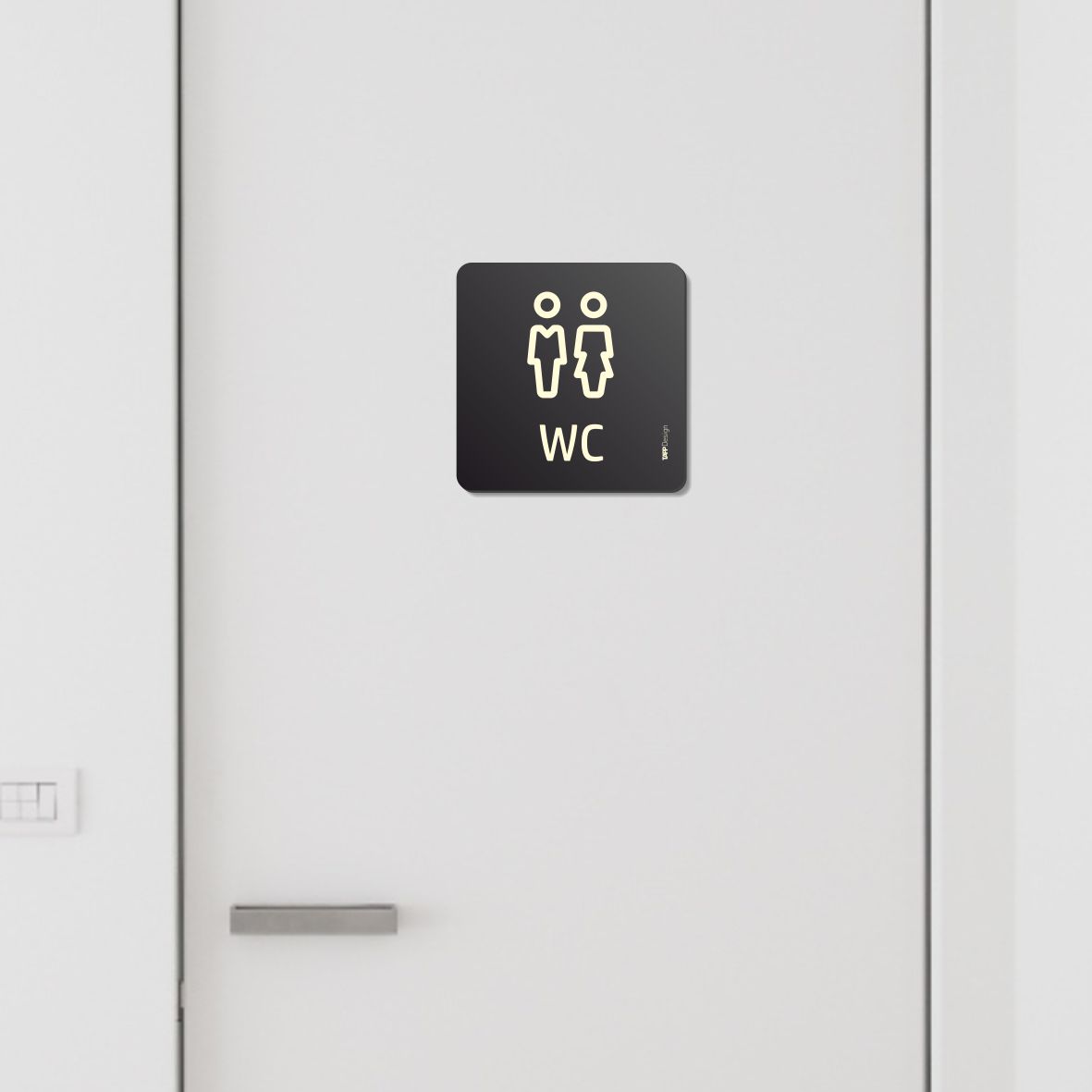 WC Levhası - WC İsimliği