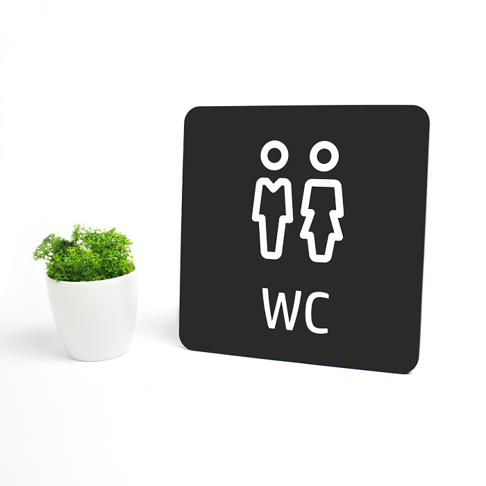 WC Levhası - WC İsimliği