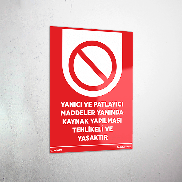 burada kaynak yapılmaz