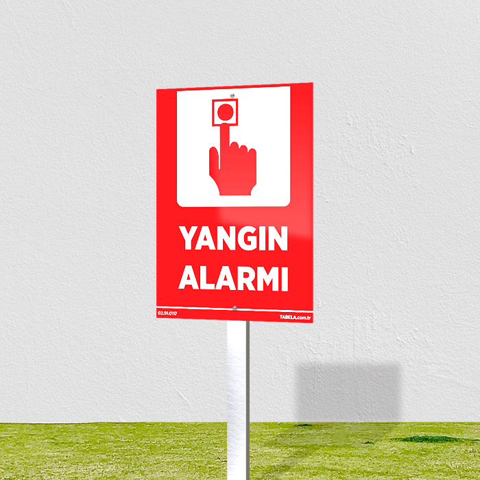 fabrika yangın levhası
