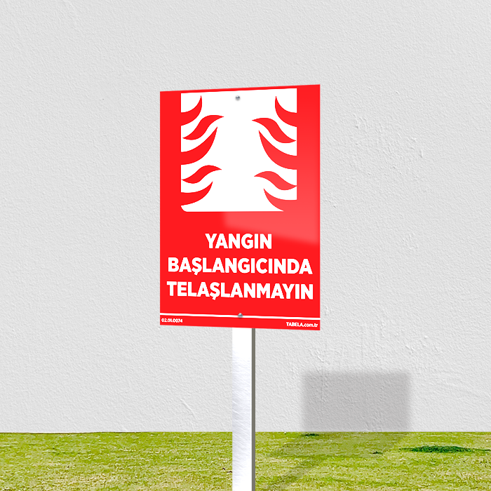 yangın levhası