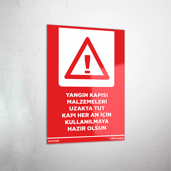 yangın levhaları