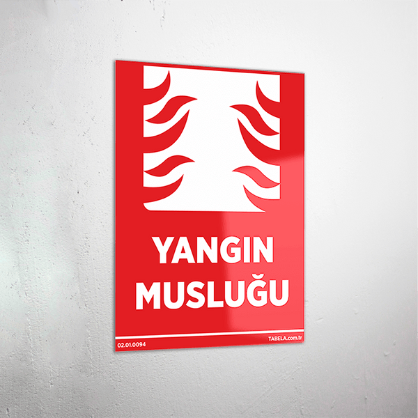 yangın söndürme musluğu