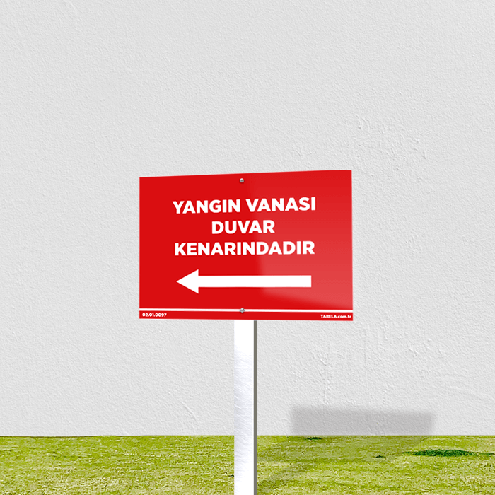 yangın yön levhaları