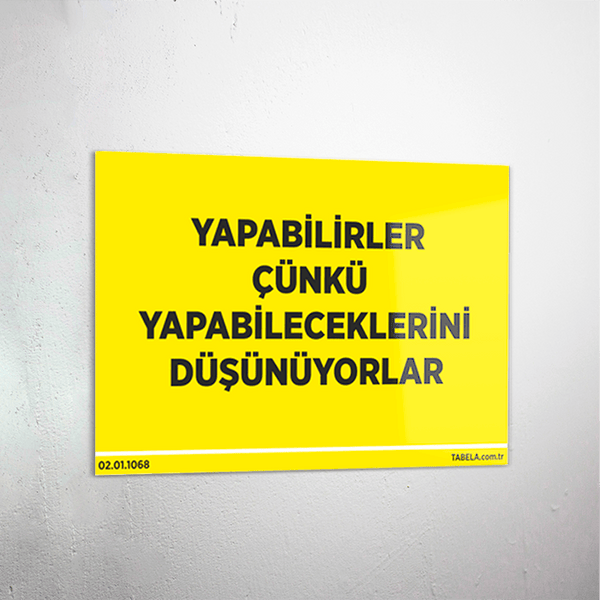 uyarı levhası