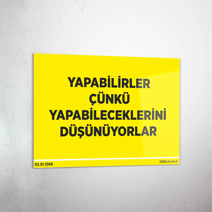 uyarı levhası