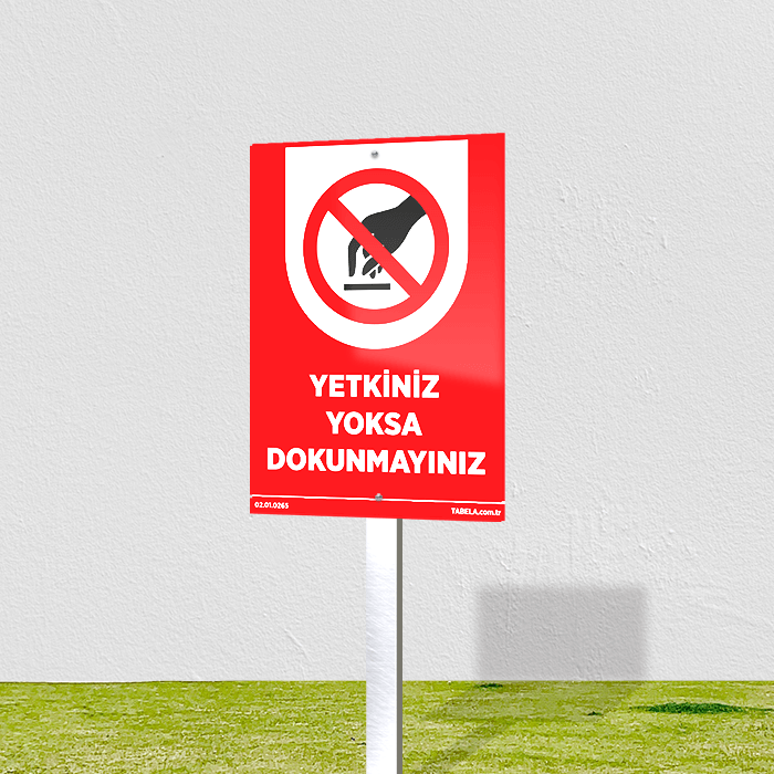 yetki ve sorumluluk levhaları